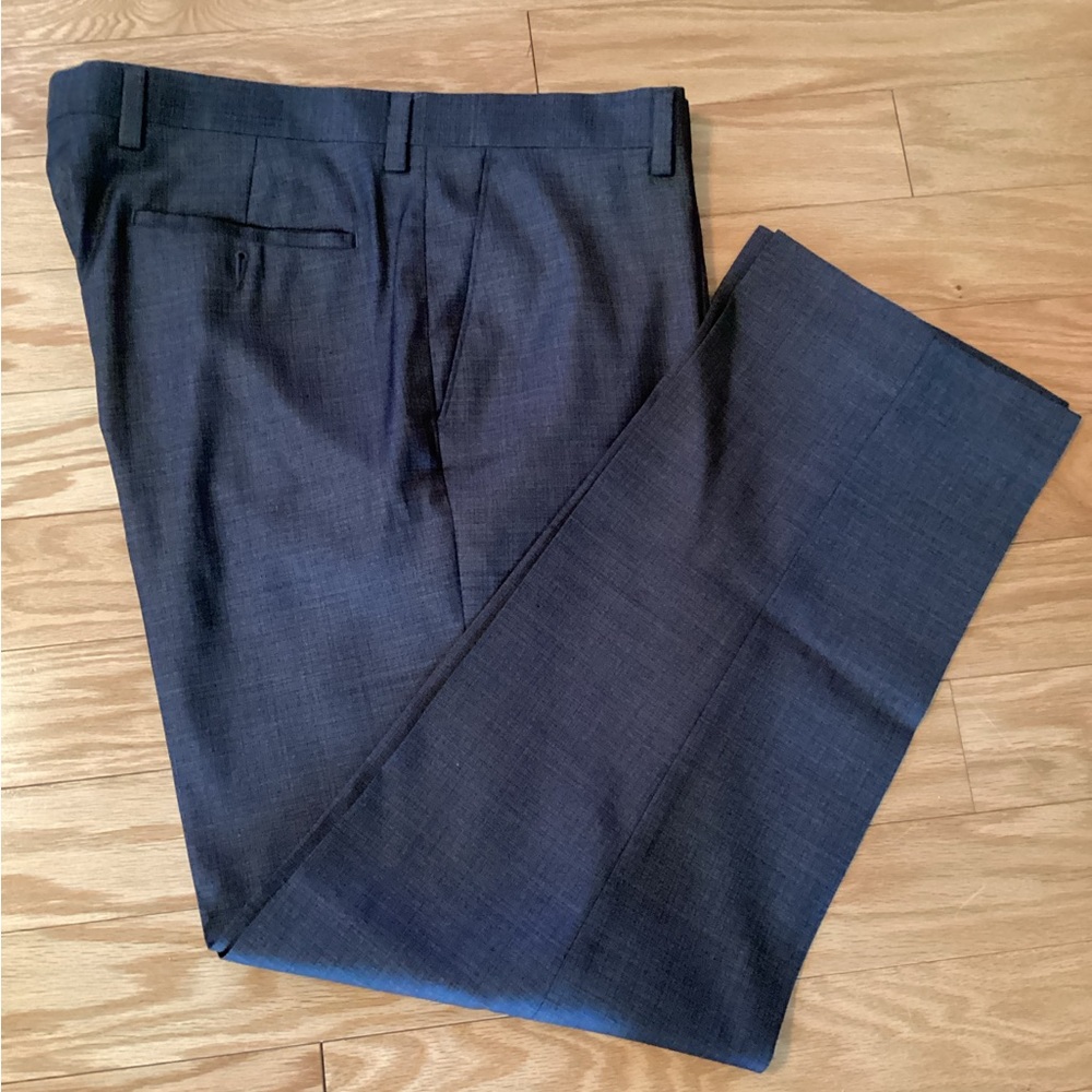 Classic Charcoal/grey Pattern Men’s Dress Pant